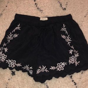 Navy Abercrombie Flowy Short s